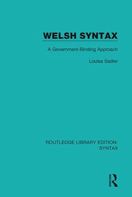 Welsh Syntax: A Government-Binding Approach-..
