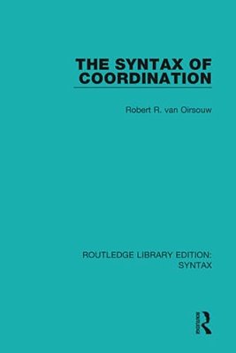 The Syntax Of Coordination-..