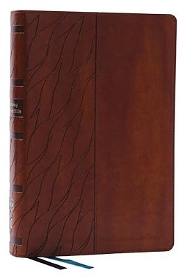 Encountering God Study Bible: Insights From Blackaby Ministries On Living Our Faith (Nkjv, Brown Leathersoft, Red Letter, Comfort Print, Thumb Indexed-..
