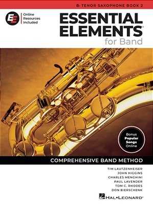 Essential Elements For Band - Bb Tenor Saxophone Book 2 With Eei-..