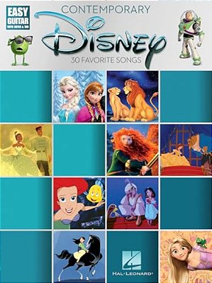 Contemporary Disney: Easy Guitar With Tab-..