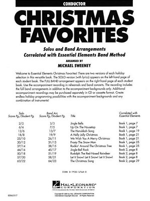 Essential Elements Christmas Favorites - Conductor (Book/Online Audio)-..