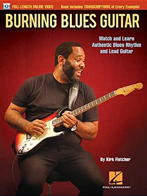 Burning Blues Guitar Book/Online Video-..