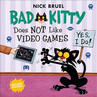 Bad Kitty Does Not Like Video Games-..