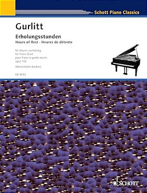 Hours Of Rest, Op. 102: 26 Pieces In All Major And Minor Keys For Piano Duet-..