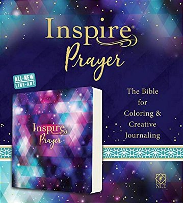 Inspire Prayer Bible Nlt (Softcover): The Bible For Coloring & Creative Journaling-..