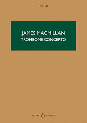 Trombone Concerto Hps1632 Trombone And Orchestra Study Score-..