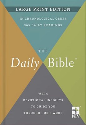 The Daily Bible (Niv, Large Print)-..