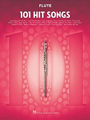 101 Disney Songs For Flute - Flute Music Book With Easy-To-learn Famous Pieces - Flute Sheet Music Book For Beginner And Advanced Players-..