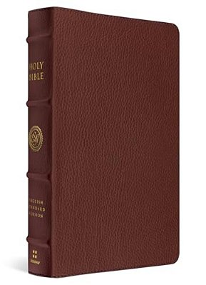 Esv Heirloom Bible, Veritas: Single Column Edition (Calfskin, Grenada)-..