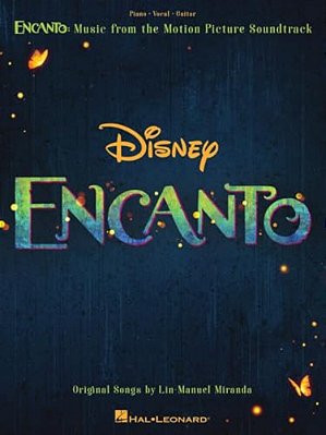 Encanto: Music From The Motion Picture Songbook Piano/Vocal/guitar Arrangements 9 Songs Including We Don T Talk About Bruno And Surface Pressure Disne-..