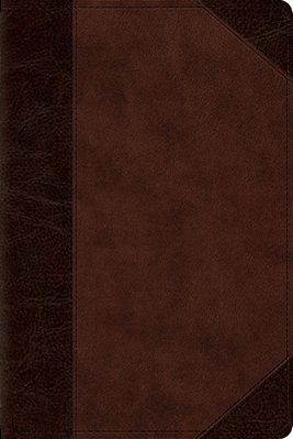 Esv Personal Reference Bible (Trutone, Brown/Walnut, Portfolio Design)-..