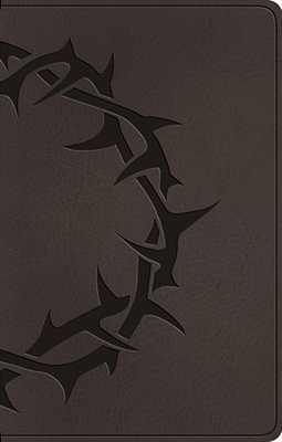 Esv Premium Gift Bible (Trutone, Charcoal, Crown Design)-..