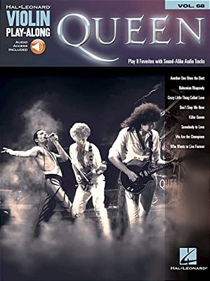 Queen Violin Play-Along Volume 68 Book/Online Audio-..