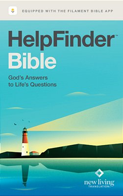 Helpfinder Bible Nlt, Filament Enabled (Softcover, Red Letter)-..