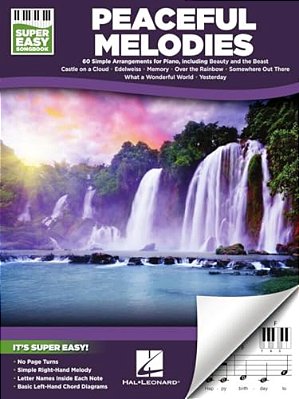 Peaceful Melodies - Super Easy Piano Songbook-..