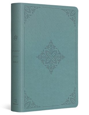 Esv Student Study Bible (Trutone, Paris Sky, Fleur-De-lis Design)-..
