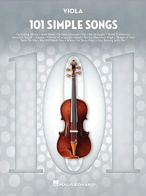 101 Simple Songs For Viola-..