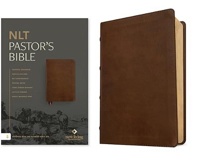 Nlt Pastor's Bible, Filament Enabled (Leatherlike, Brown, Red Letter)-..
