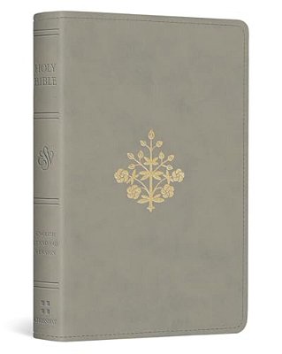 Esv Vest Pocket New Testament With Psalms And Proverbs, Red Letter (Trutone, Stone, Branch Design)-..