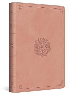 Esv Compact Bible (Trutone, Blush Rose, Emblem Design)-..