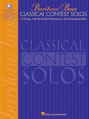 Classical Contest Solos - Baritone/Bass Book/Online Audio-..