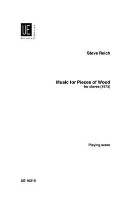 Music For Pieces Of Wood For 5 Pair Of Tuned Claves Performance Score-..