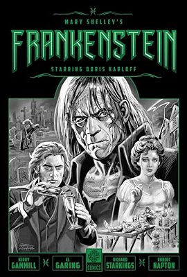 Mary Shelley's Frankenstein Starring Boris Karloff-..