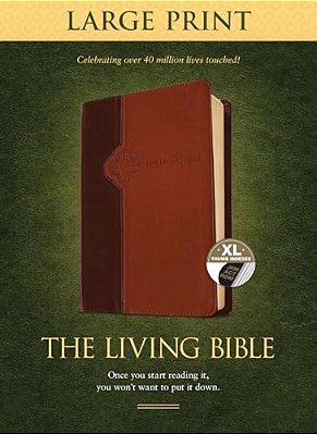 The Living Bible Large Print Edition, Tutone-..