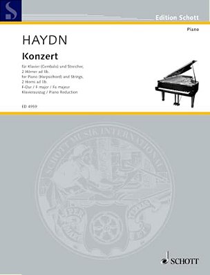 Piano Concerto F Major: National Federation Of Music Clubs 2014-2016 Selection 2 Pianos, 4 Hands-..