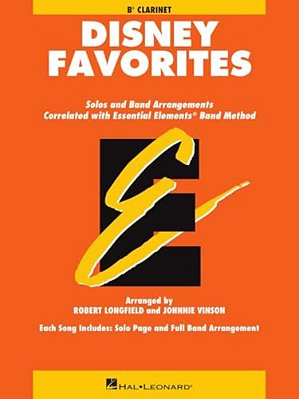 Essential Elements Disney Favorites: Clarinet-..