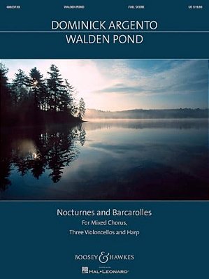 Walden Pond: For Satb Chorus, 3 Cellos And Harp-..