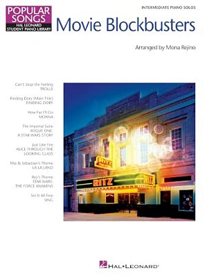 Movie Blockbusters - Popular Songs Series: 8 Great Arrangements For Intermediate Piano Solo-..