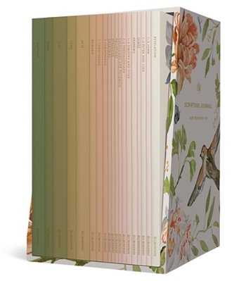 Esv Scripture Journal: New Testament Set (Artwork By Ruth Chou Simons) (Paperback)-..