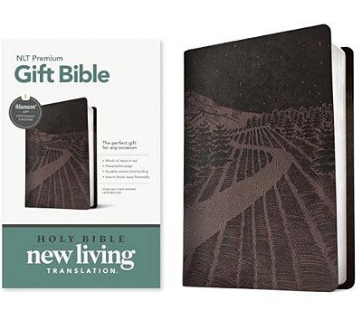 Premium Gift Bible Nlt, Filament Enabled (Leatherlike, Starlight Path Brown, Red Letter)-..