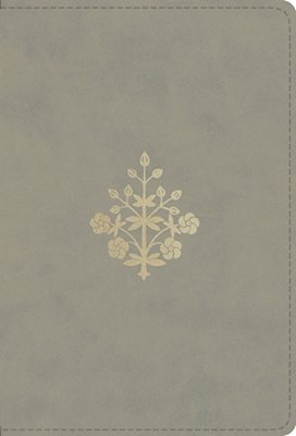 Esv Large Print Compact Bible, Red Letter (Trutone, Stone, Branch Design)-..