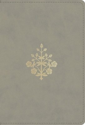Esv Large Print Compact Bible, Red Letter (Trutone, Stone, Branch Design)-..