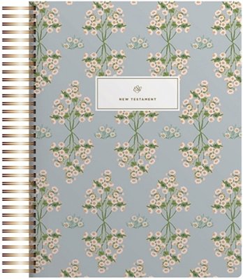 Esv Spiral-Bound Journaling Bible, New Testament (Hardcover, Cover Artwork By Lulie Wallace)-..