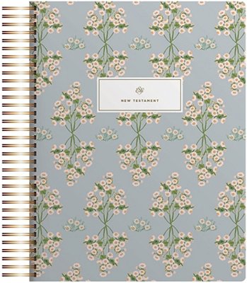 Esv Spiral-Bound Journaling Bible, New Testament (Hardcover, Cover Artwork By Lulie Wallace)-..
