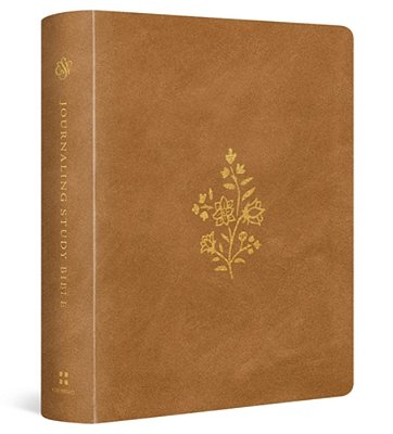 Esv Journaling Study Bible (Trutone Over Board, Nubuck Caramel)-..