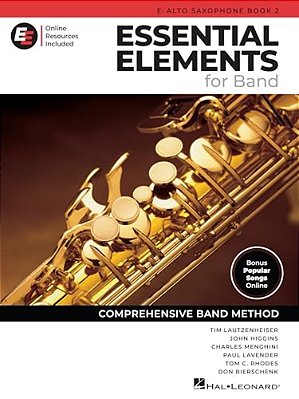 Essential Elements For Band - Eb Alto Saxophone Book 2 With Eei-..