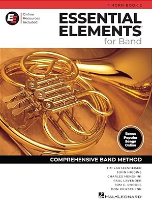 Essential Elements For Band - F Horn Book 2 With Eei-..