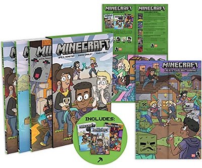 Minecraft Boxed Set (Graphic Novels)-..