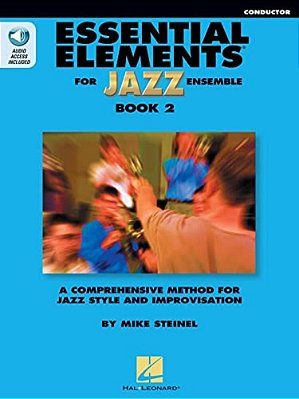 Essential Elements For Jazz Ensemble - Book 2 Conductor (Book/Online Audio)-..