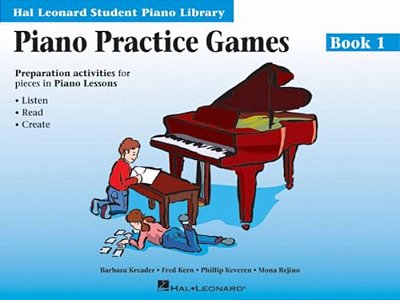 Piano Practice Games Book 1 - Hal Leonard Student Piano Library Book/Online Audio-..