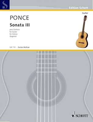 Sonata No. 3: Guitar Solo-..