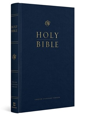 Esv Church Bible, Large Print (Hardcover, Blue)-..