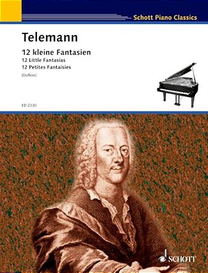 Telemann - 12 Little Fantasias: Piano-..