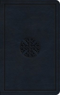 Esv Premium Gift Bible (Trutone, Navy, Mosaic Cross Design)-..