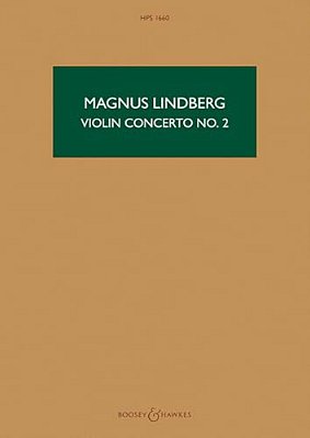 Violin Concerto No. 2: Violin And Orchestra Study Score-..